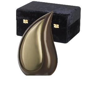 elegante brass teardrop bronze tone
